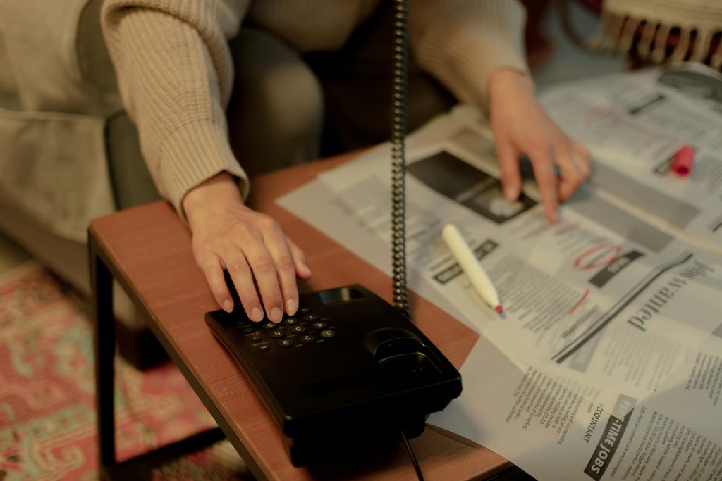 telephonic interview